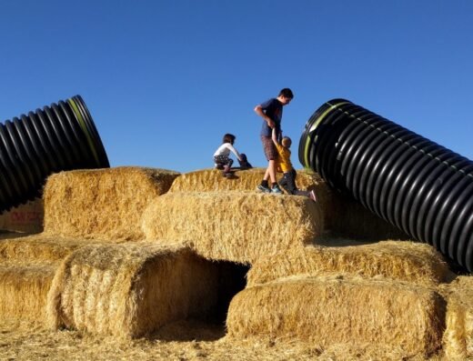 The Rexburg Straw Maze & Haunted Forest